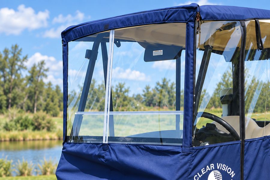 Hard acrylic windshield — Clear Vision